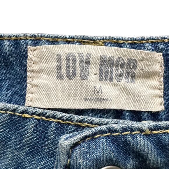 Lov Mor Barrel Jeans Womens size M 8 10 baggy Boho baggy skater hipster retro - Picture 4 of 12